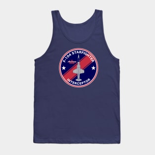 F-104 Starfighter Patch Tank Top